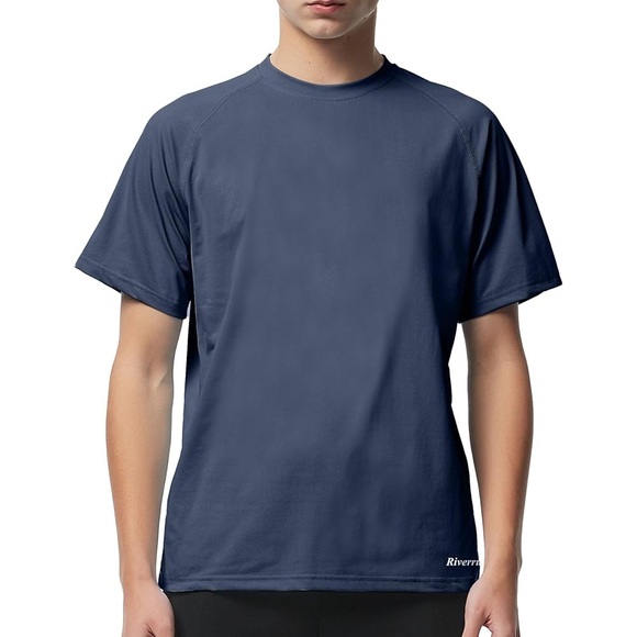 Riverruns Fishing Moisture-Wicking UPF 50+ Sun Protection T-Shirt - Picture 1 of 7